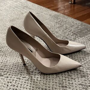 Zara Cream Women's Heels
